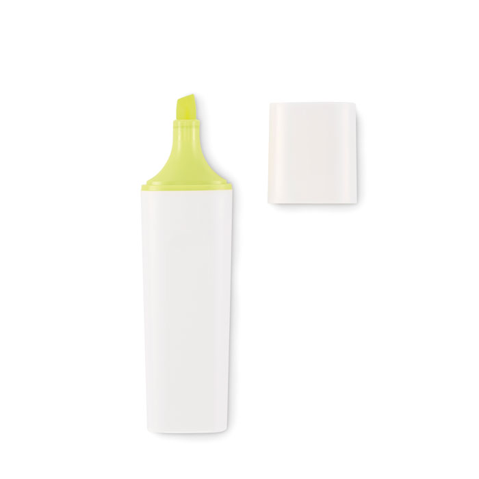 Маркер, неоновый желтый цвет-0