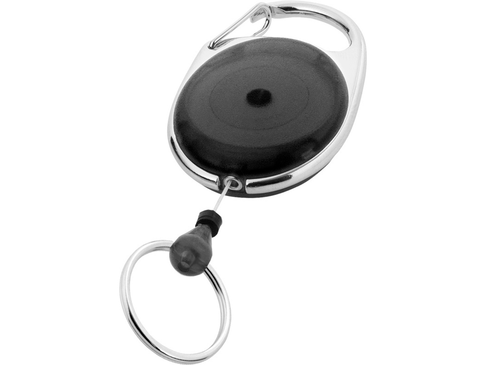 Брелок с роликом Gerlos, черный прозрачный-0