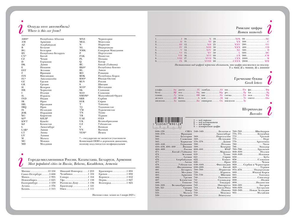 Ежедневник недатированный А5+ Россия. Флаг-5