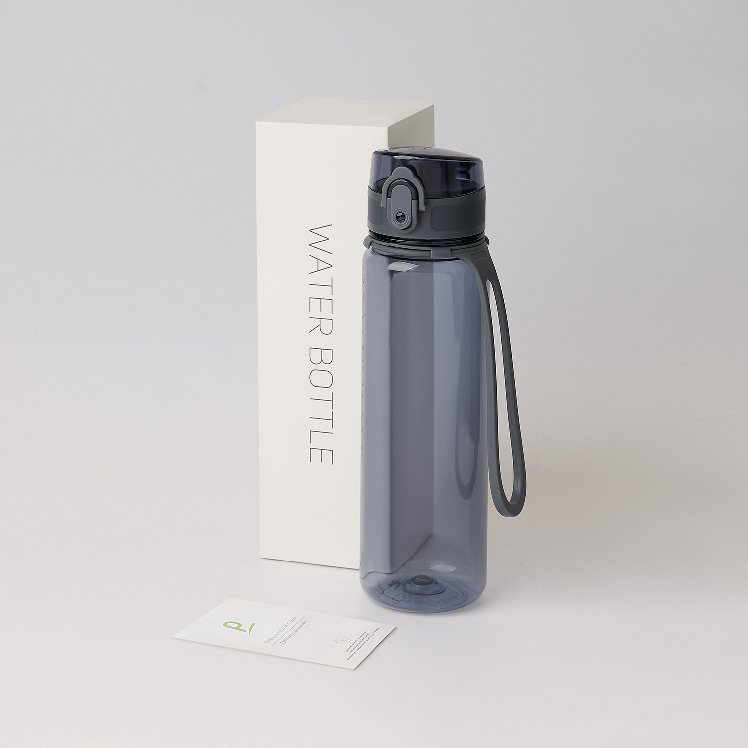 Бутылка для воды Como, зеленая-14