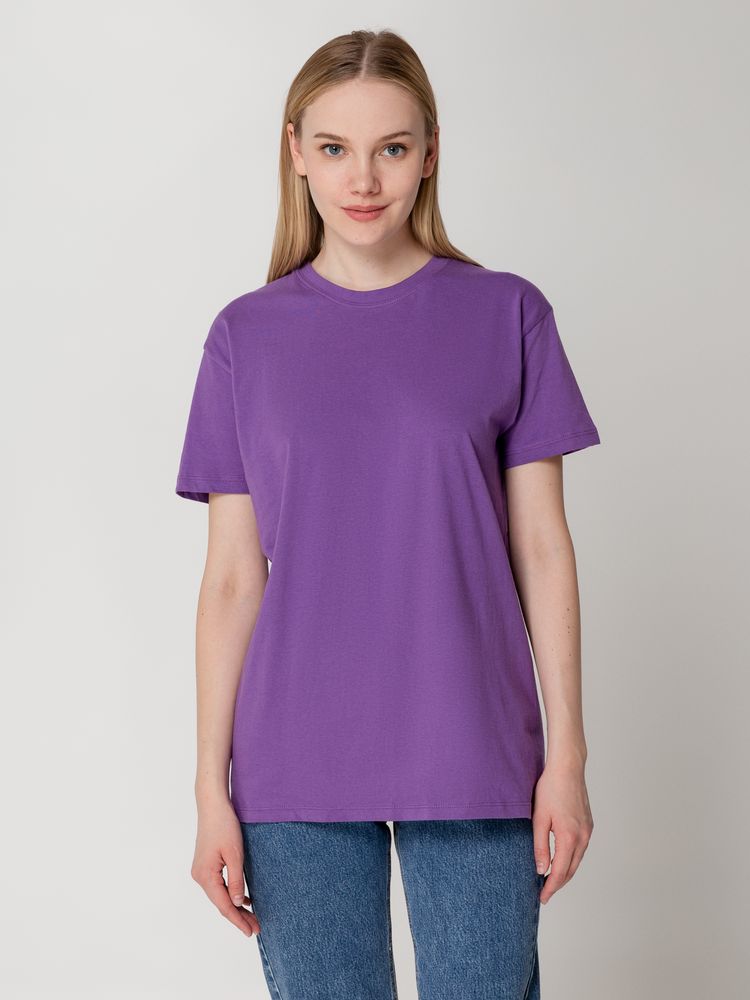 Футболка унисекс Regent 150, фиолетовая-2