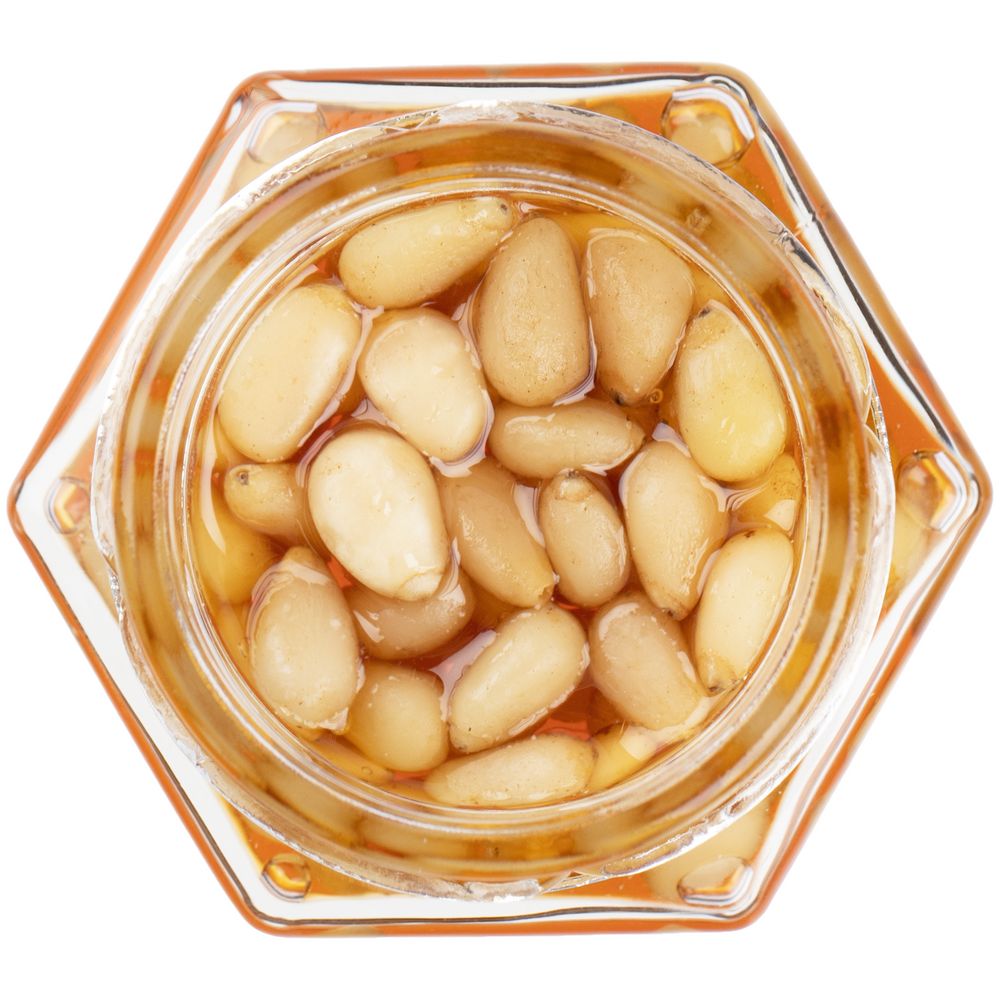 Мед Bee To Bear Mini ver.2, с кедровыми орехами-1