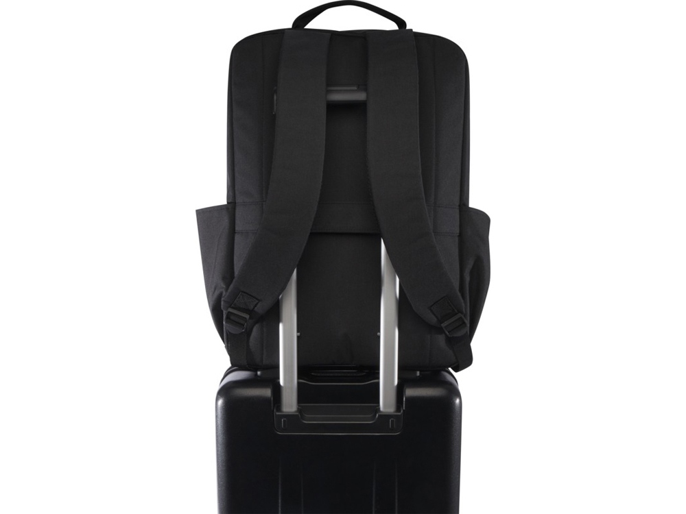 Рюкзак для ноутбука Libra 15 GRS из переработанного материала, 15 л, древесный уголь-4