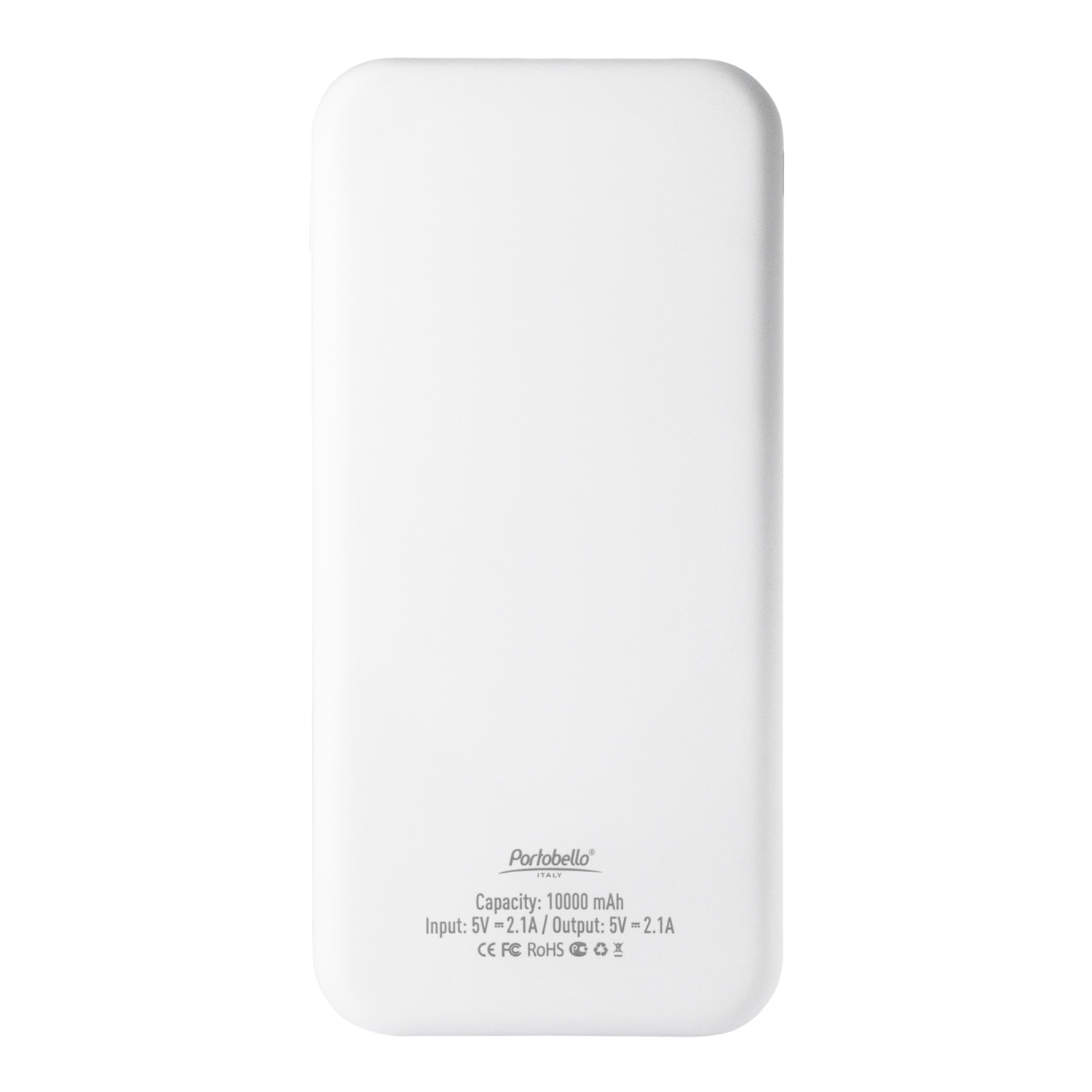 Внешний аккумулятор с подсветкой Люче (Luce) 10000 mAh, белый-2