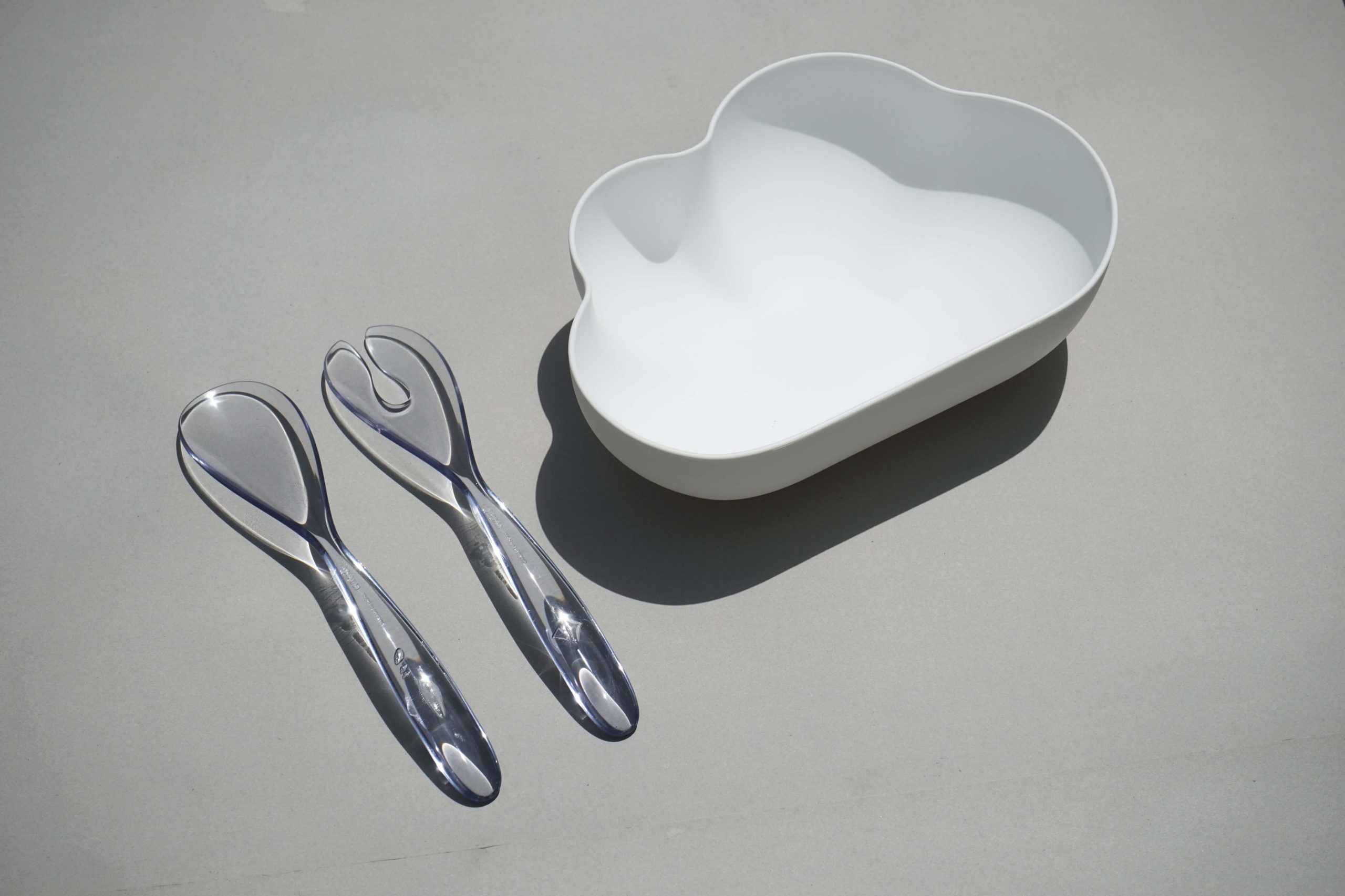 МИСКА ДЛЯ САЛАТА CLOUD, Белый жемчуг-2