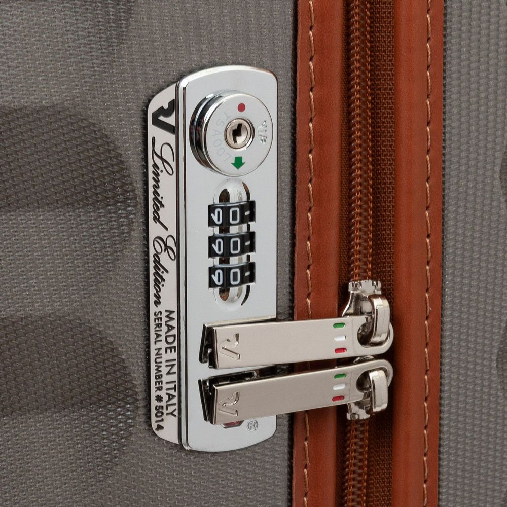 Чемодан E-Lite L, бежевый-2