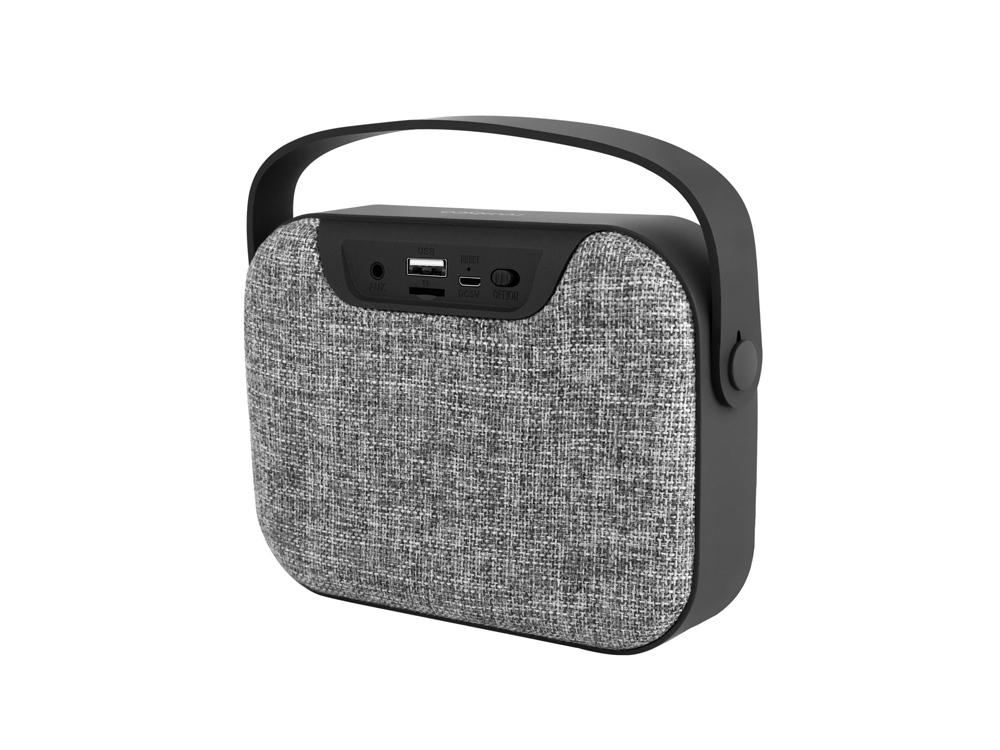 Портативная колонка Rombica Mysound Mia с логотипом, серый-1