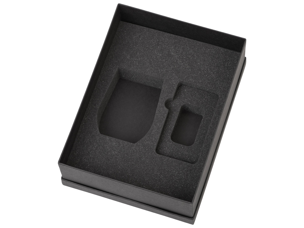 Подарочный набор с термокружкой и повербанком С1, 5000 mAh, серый-2