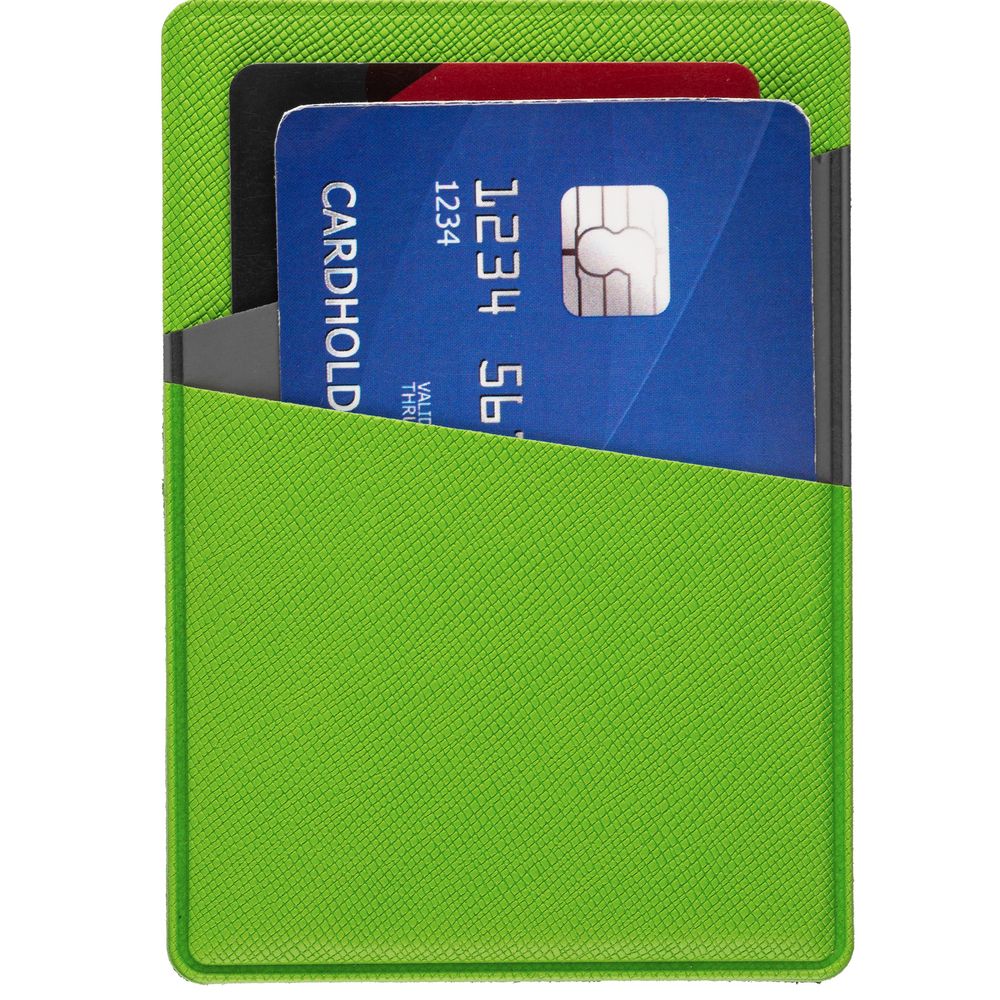 Картхолдер Dual, серо-зеленый-2