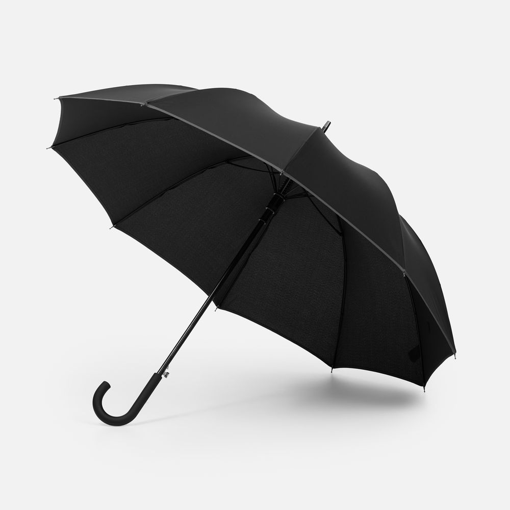 Зонт-трость Abrego, черный-0