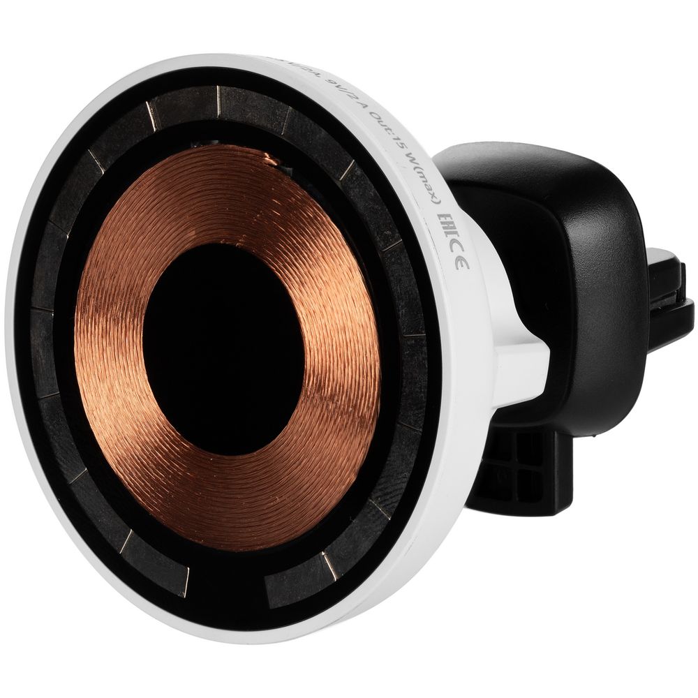 Держатель для смартфона Cooper Auto Wireless с беспроводной зарядкой, белый-2