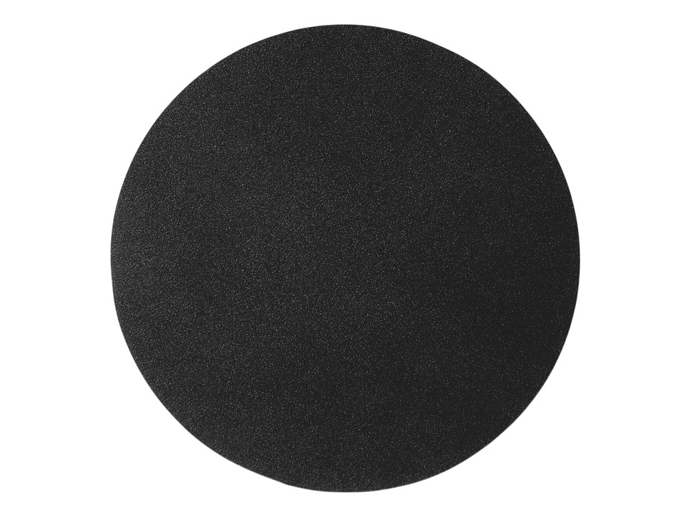 ПАТЧ КРУГ nubuk (чёрный) 6,0 х 6,0 см-0