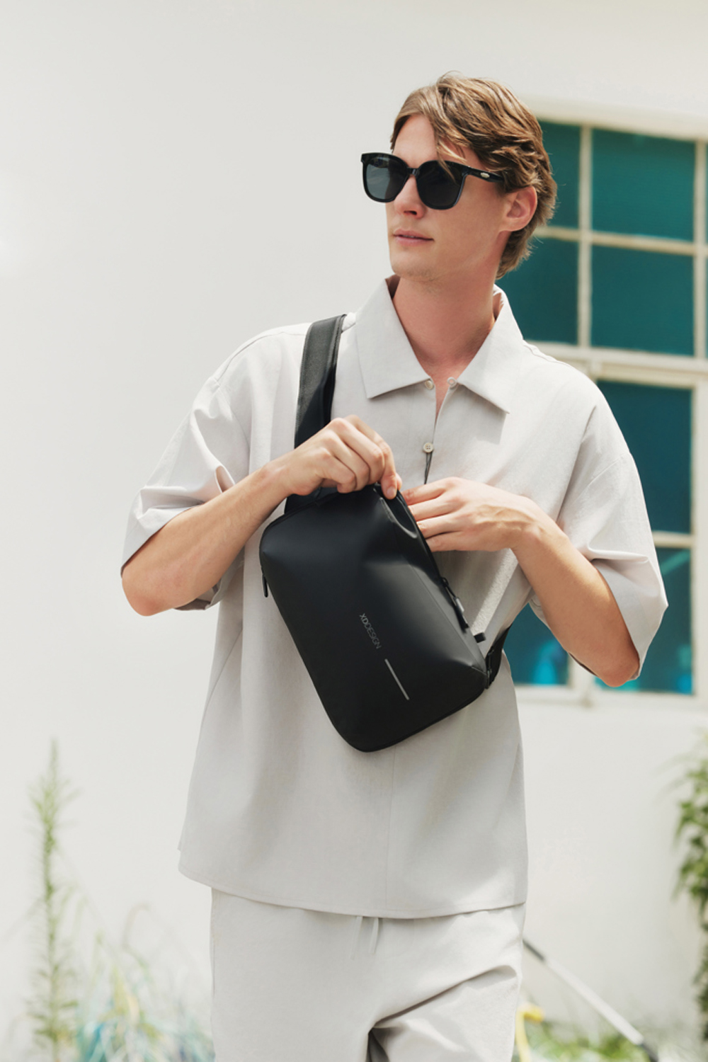 Антикражный рюкзак Urban Sling, черный-19