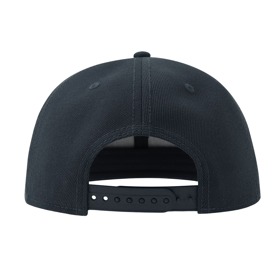 Бейсболка SNAP BACK-S, 6 клиньев, пластиковая застежка, темно-синий-6
