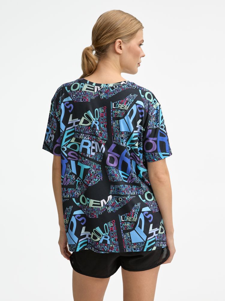 Футболка унисекс Senti с полной запечаткой на заказ-7