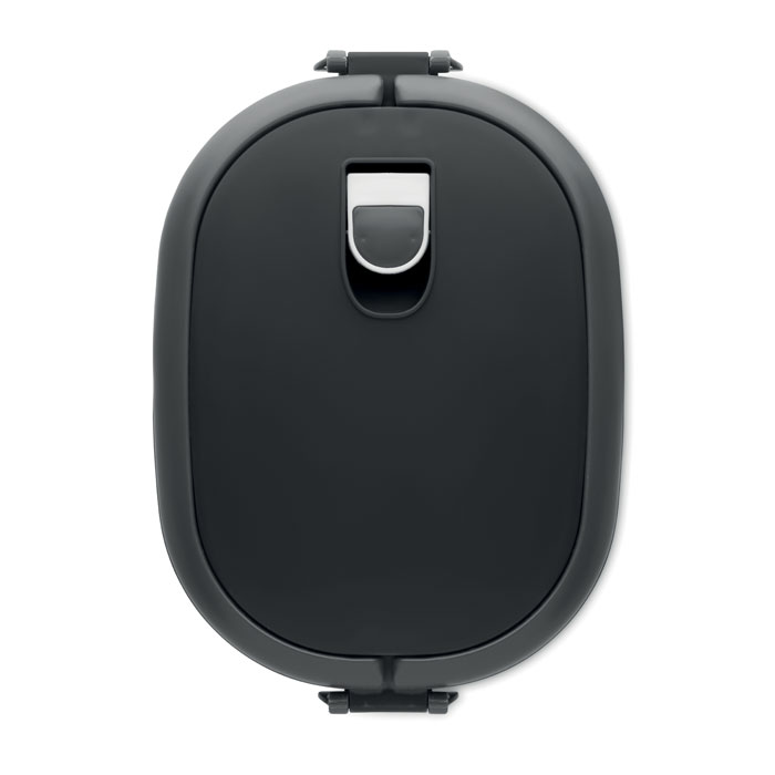 Ланчбокс из пп герметичный, черный-7