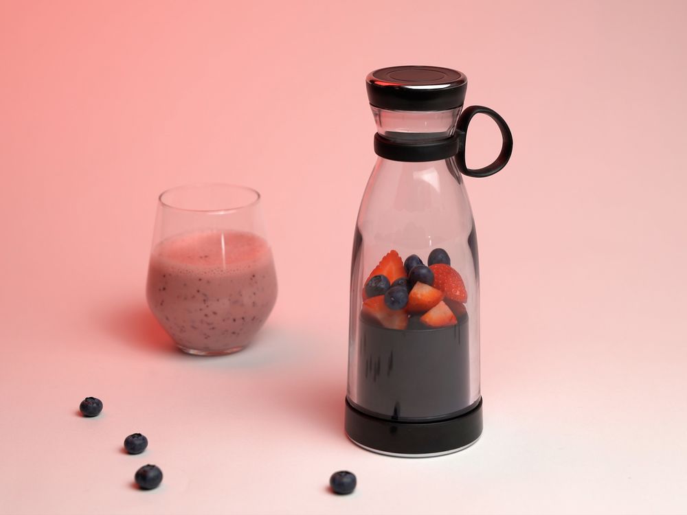 Портативный блендер BlendMatic, черный-3