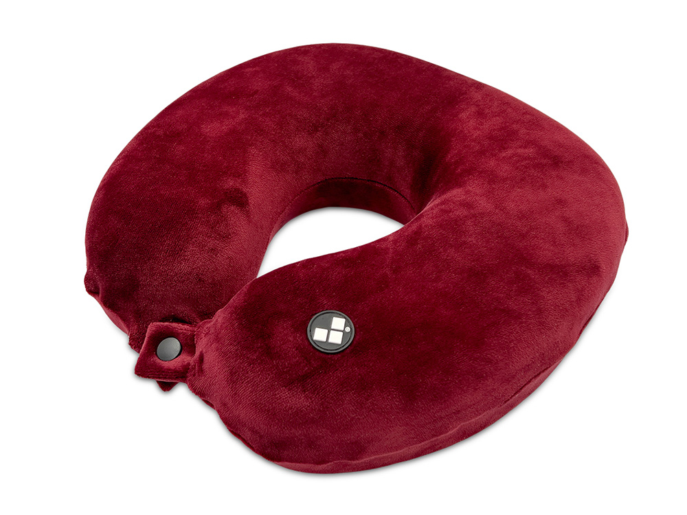 Подушка для путешествий с эффектом памяти Мемо Drowsy Marsala-0