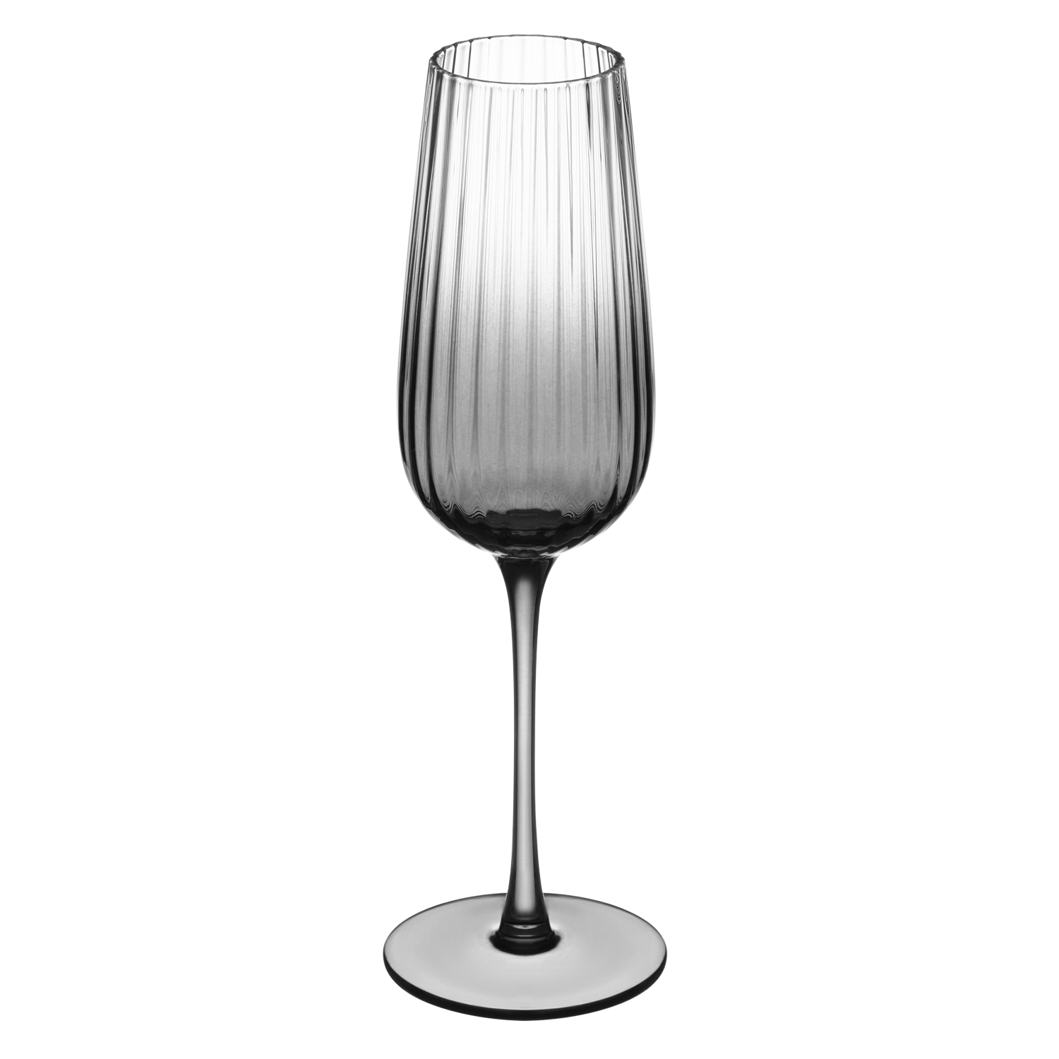 Бокал для шампанского Мансера (Mancera), градиент серый-0