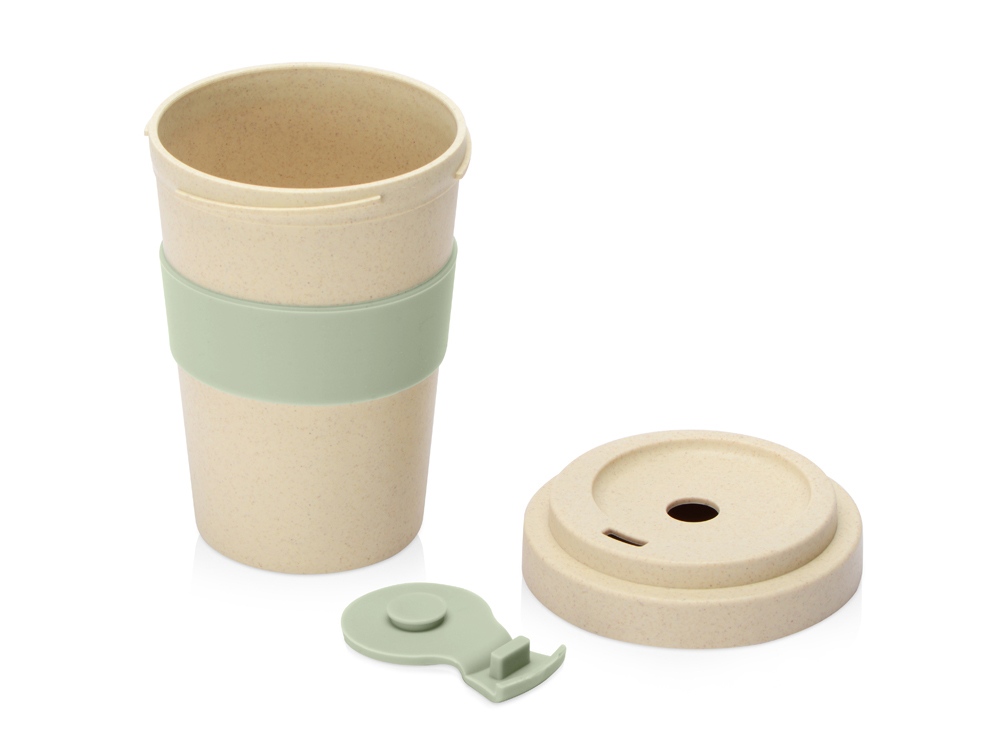 Стакан из пшеничного волокна Flava, olive-2