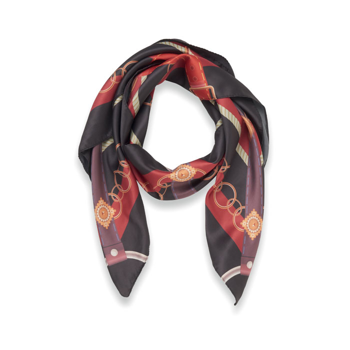 Платок, черный-0