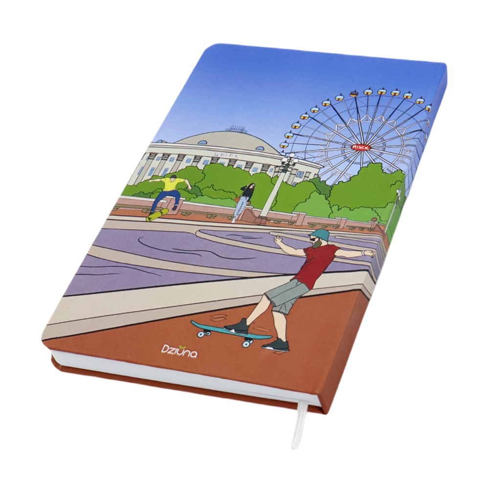 Записная книжка A6 Dziuna Театр в линейку 10, Театр-1