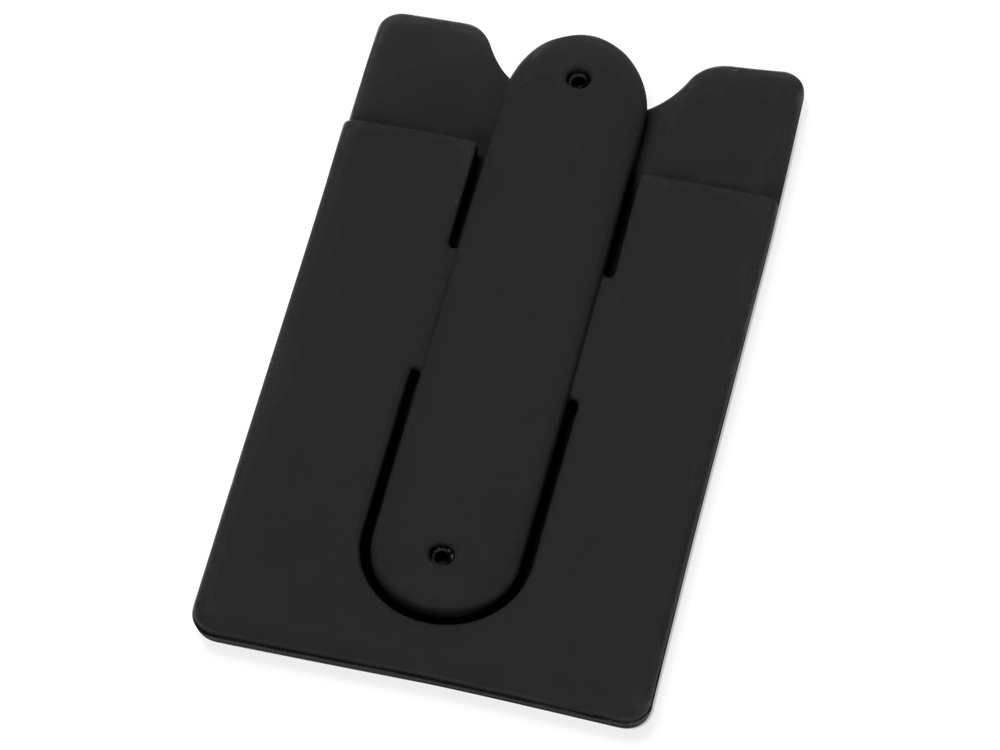 Футляр для кредитных карт Покет, черный-0