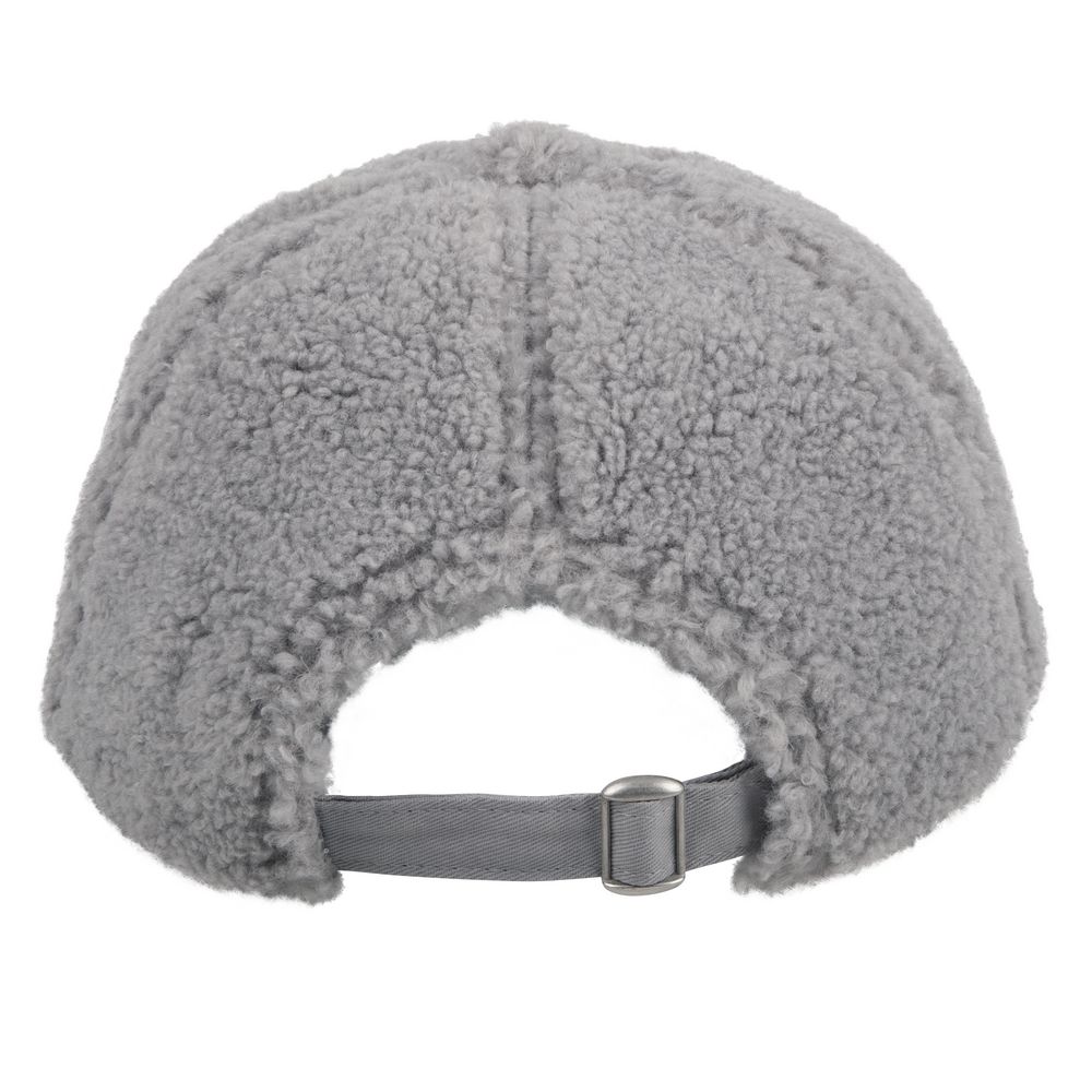 Бейсболка Oblako, утепленная, серая-2