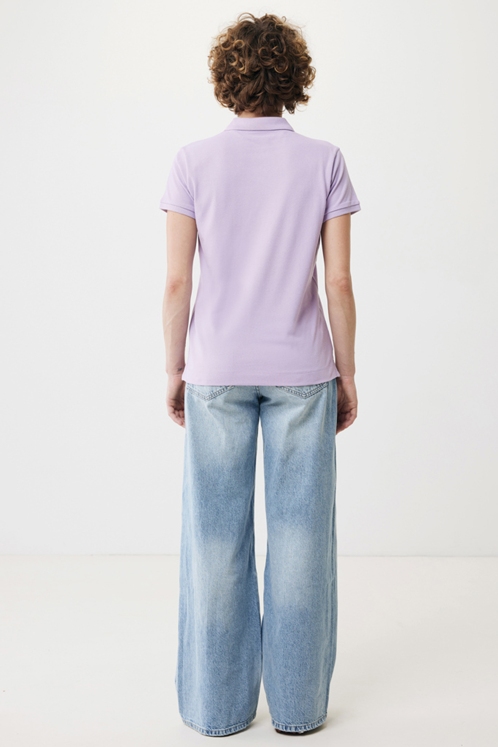 Женская рубашка поло Iqoniq Yosemite из переработанного хлопка-пике, унисекс, 220 г/м²-5