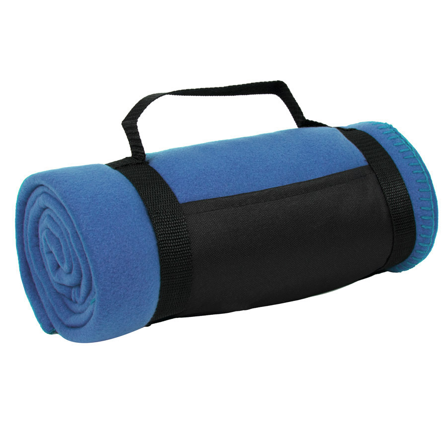 Плед COLOR, 130х150 см, флис 200 гр/м2, синий-0