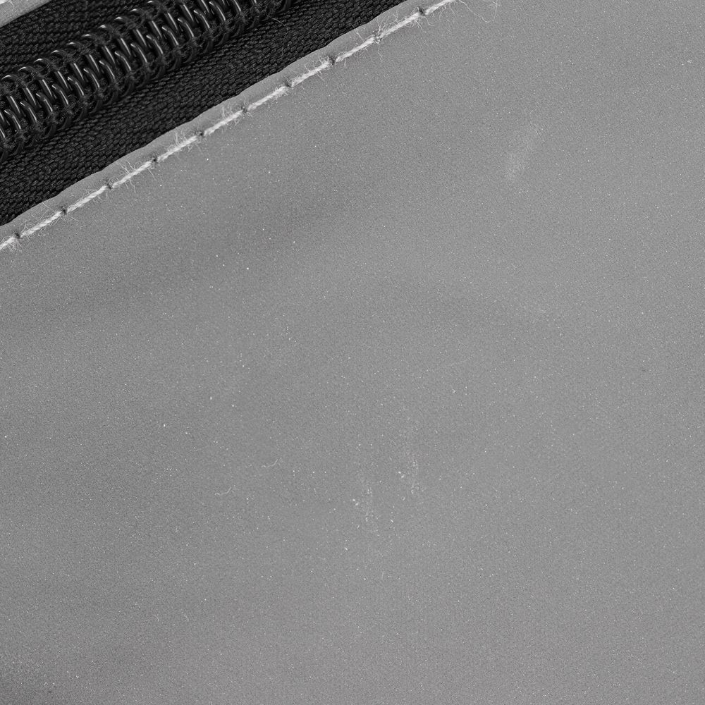 Поясная сумка Manifest из светоотражающей ткани, серая-3