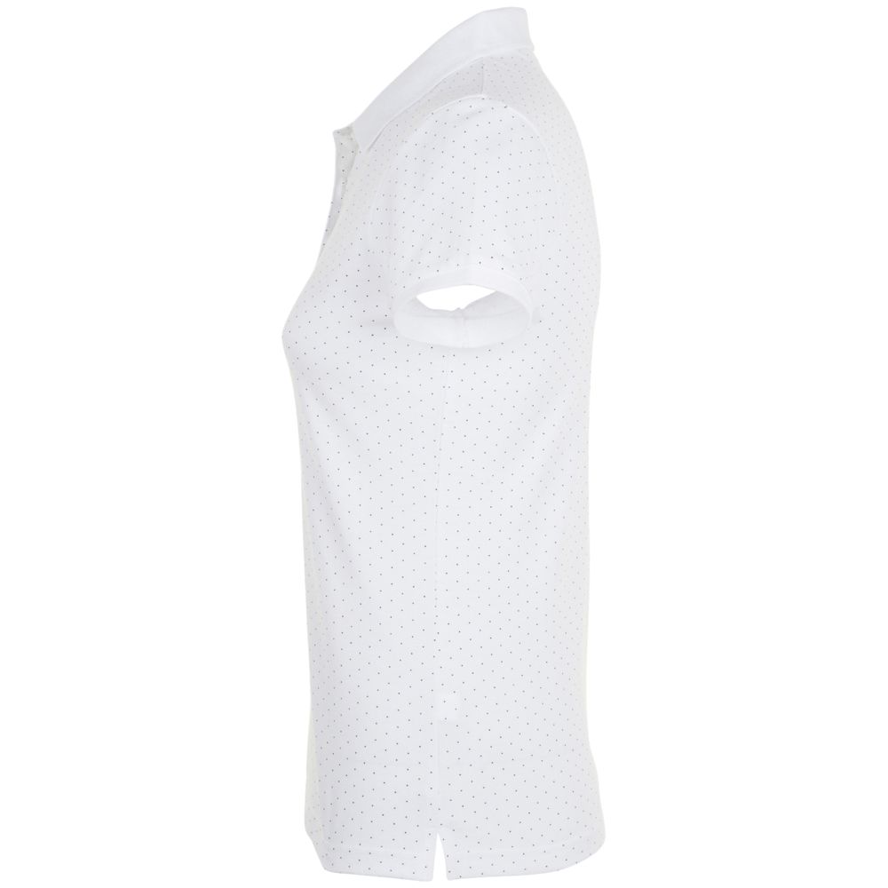 Рубашка поло женская Brandy Women, белая с темно-синим-3