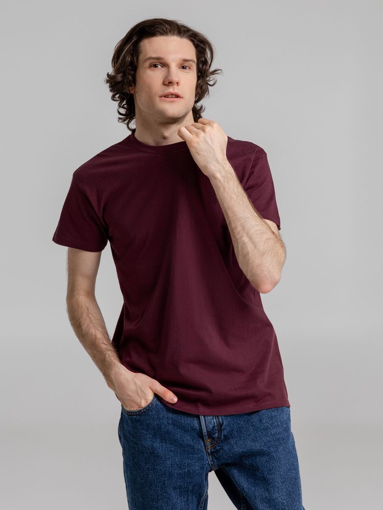 Футболка Imperial 190, бордовая-3