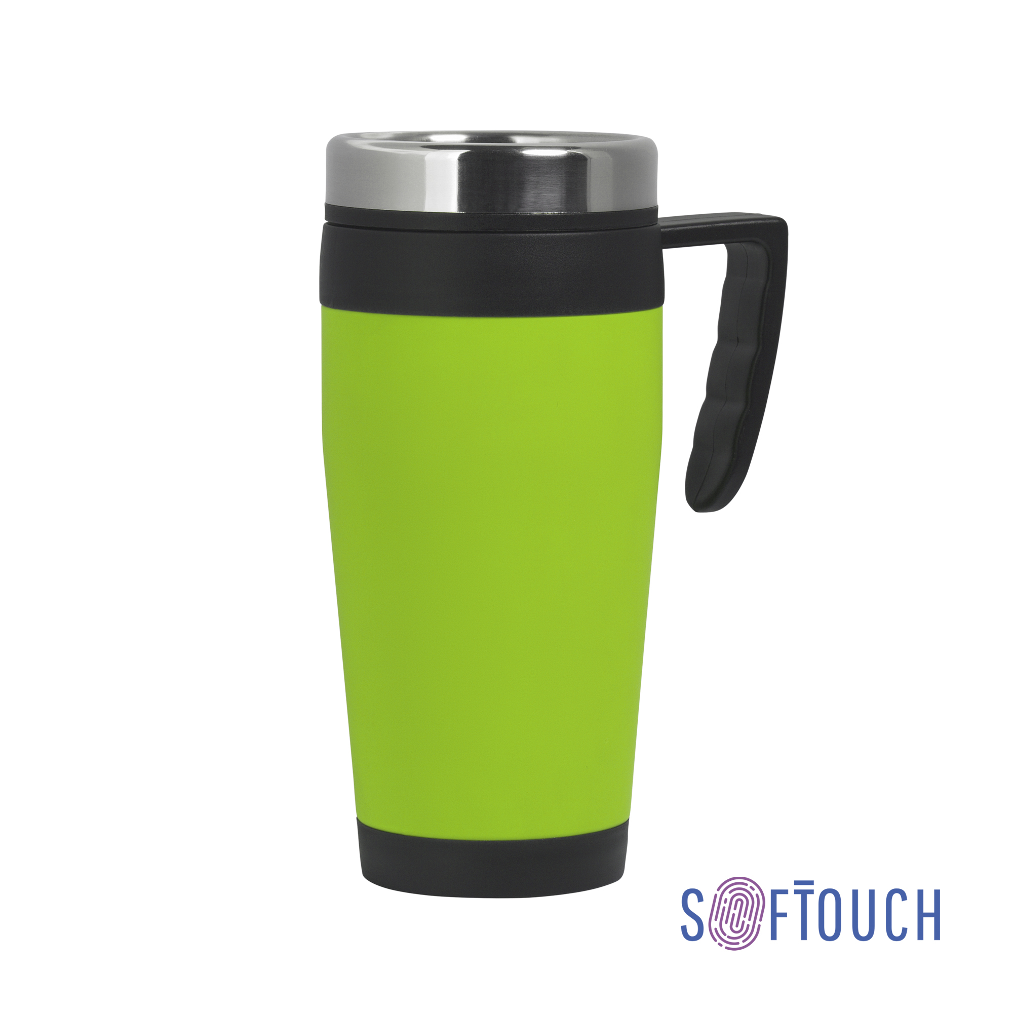 Термокружка "Австралия", покрытие soft touch, 400 мл-0