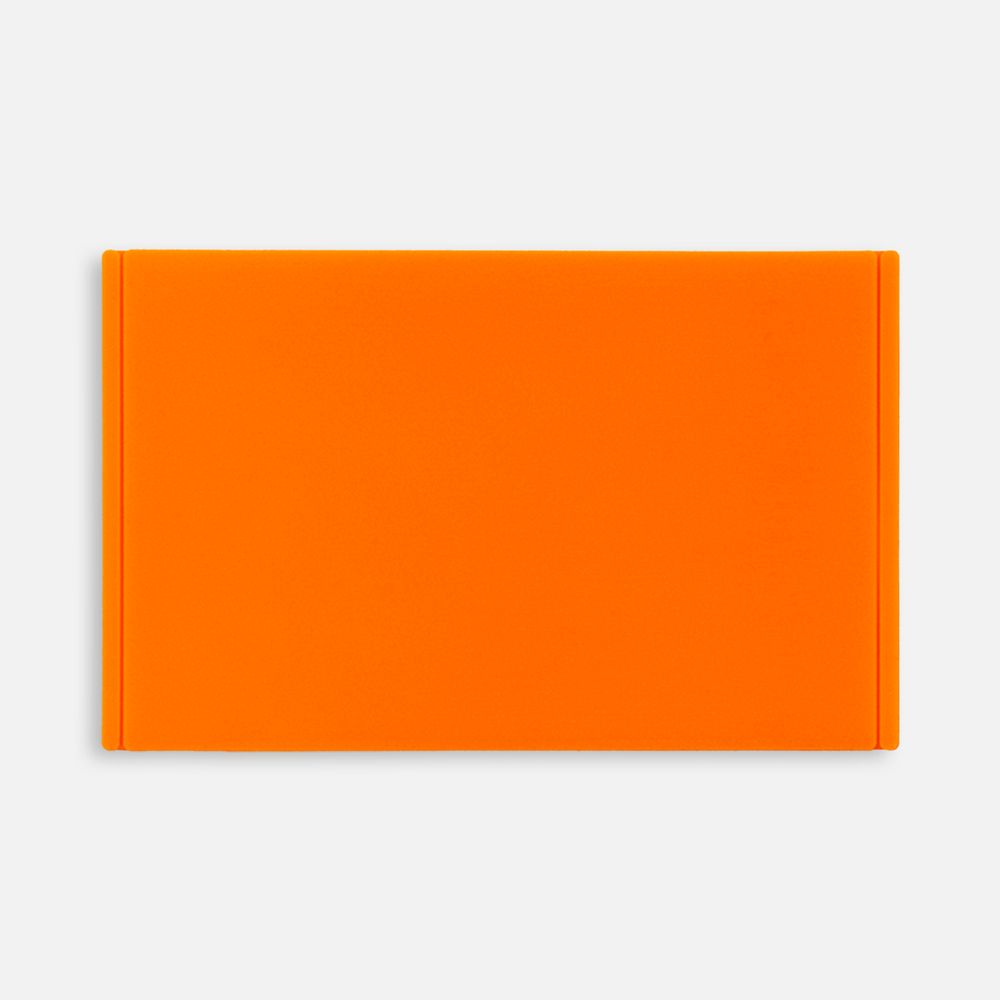 Лейбл из ПВХ Dzeta, ХL, оранжевый неон-0