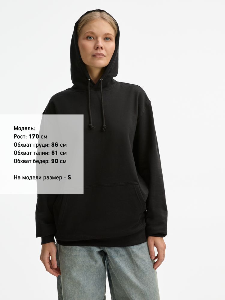 Худи унисекс Condor, черное-4