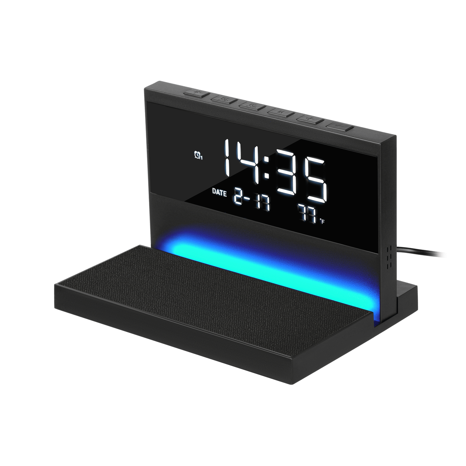 Зарядная станция с часами 15W Глори (Glory)-0