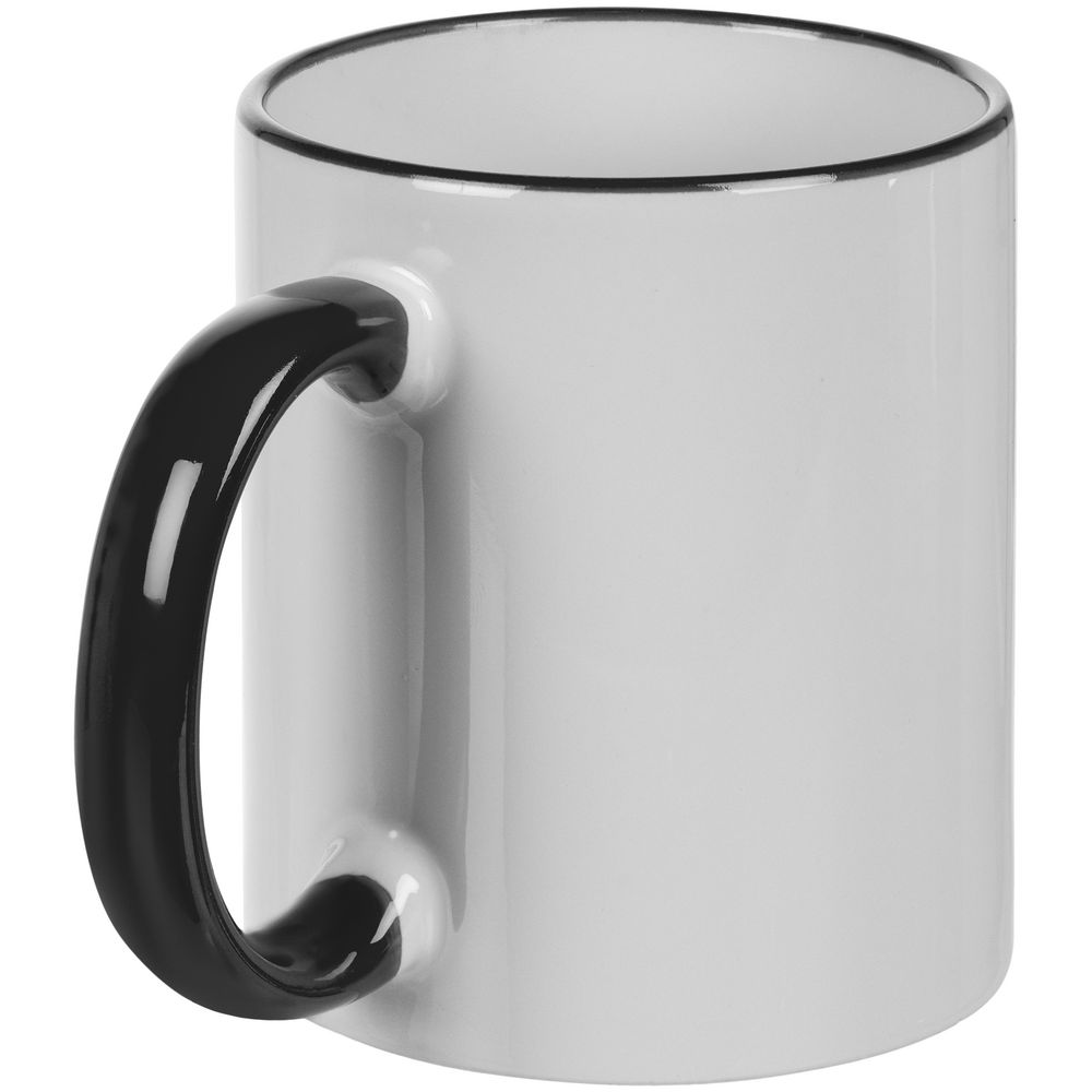 Кружка Rimo для сублимационной печати, черная-1