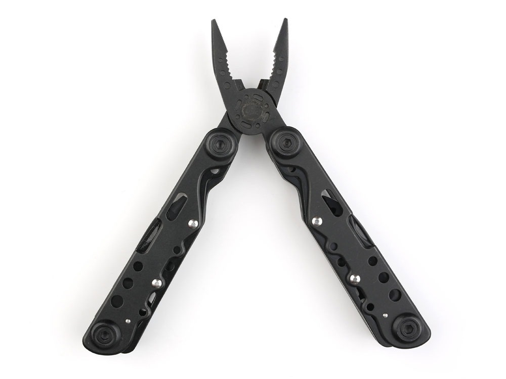 Мультитул Stinger, 105x40 мм, 13 функций, сталь, чёрный, в комплекте нейлоновый чехол-1