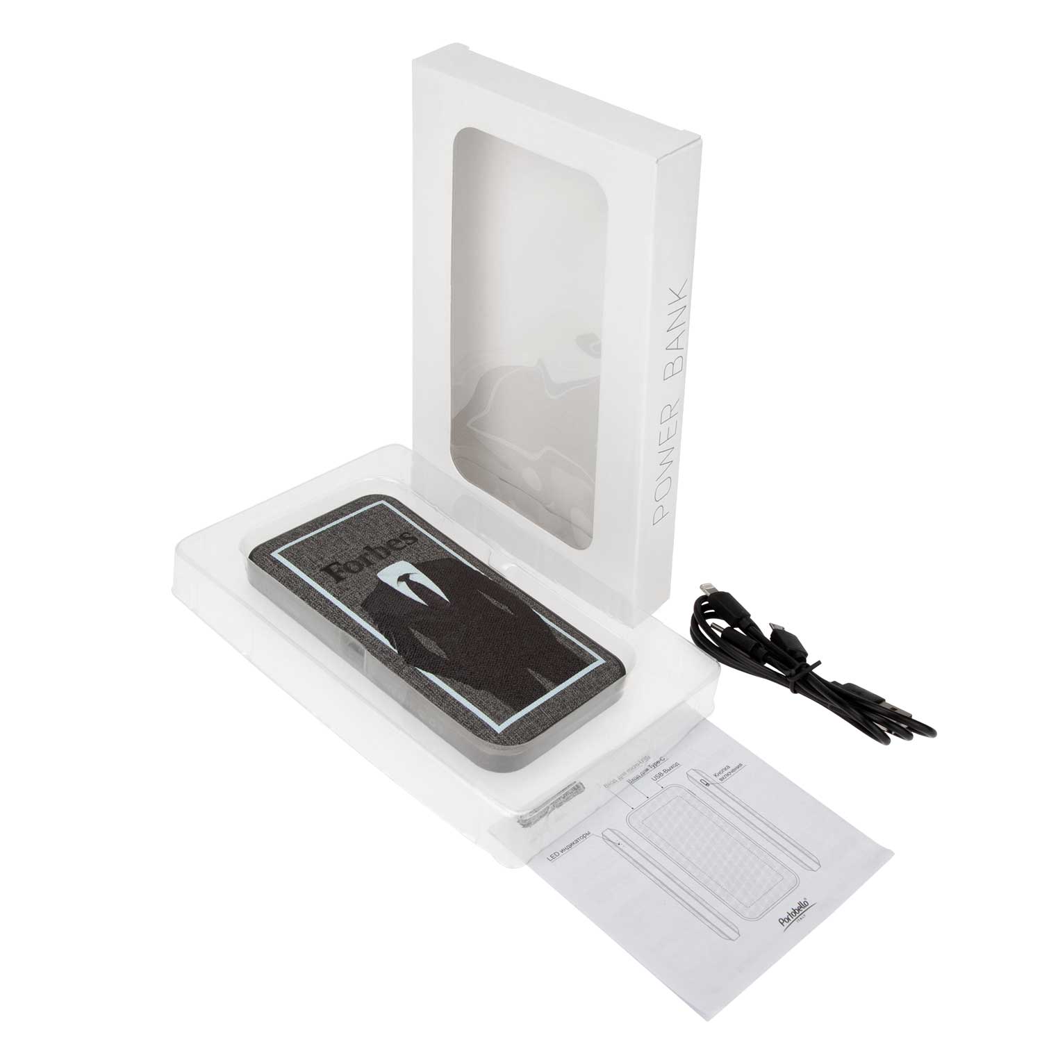 Внешний аккумулятор Твид PB (Tweed PB) 10000 mAh, зеленый-4