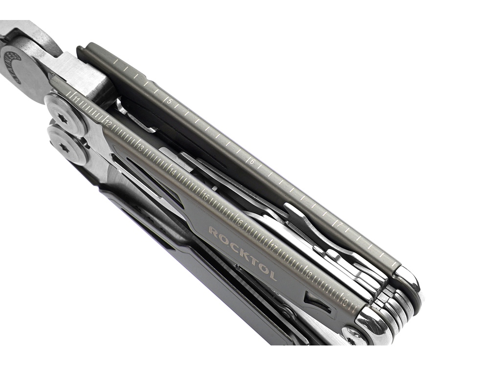 Мультитул Rocktol 19 в 1 с титановыми ручками, нейлоновый чехол, подарочная коробка-4