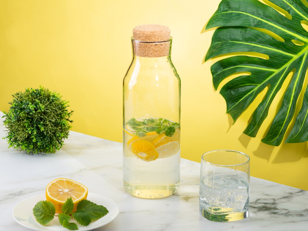 Графин для воды с пробковой крышкой Fresh-6