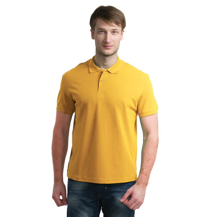Поло мужское APOLLO 180, желтый-1