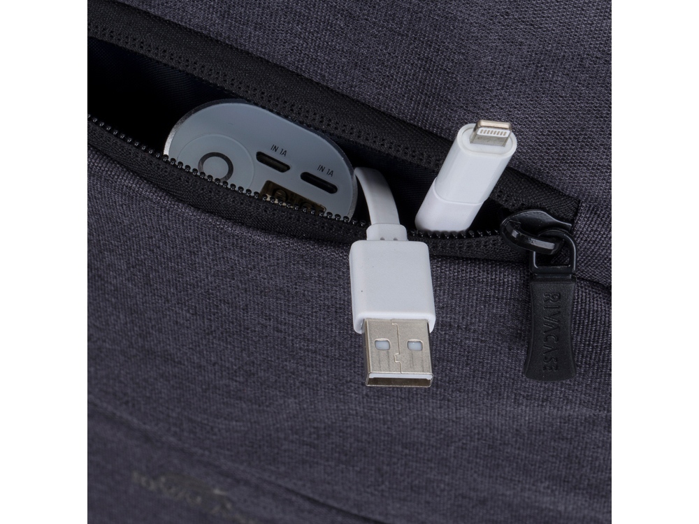 RIVACASE 7760 black ECO рюкзак для ноутбука 15.6-6