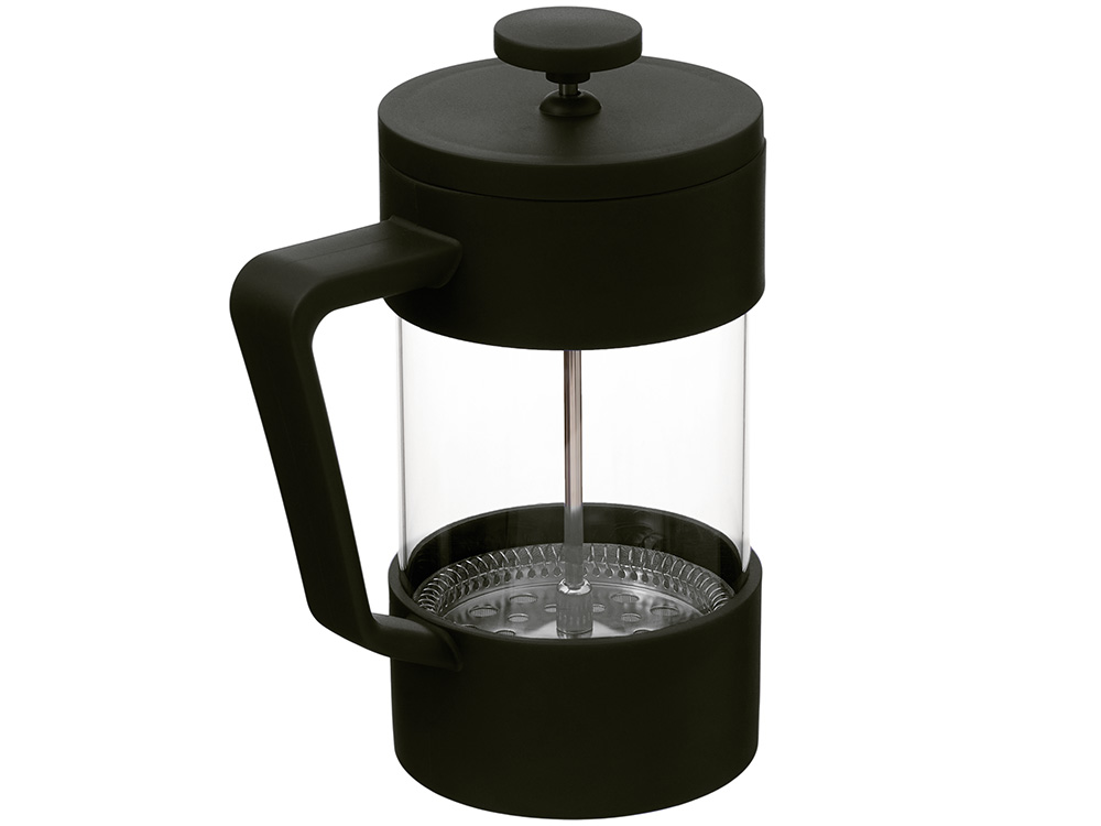 Пластиковый френч-пресс Intense, 600мл, черный-2