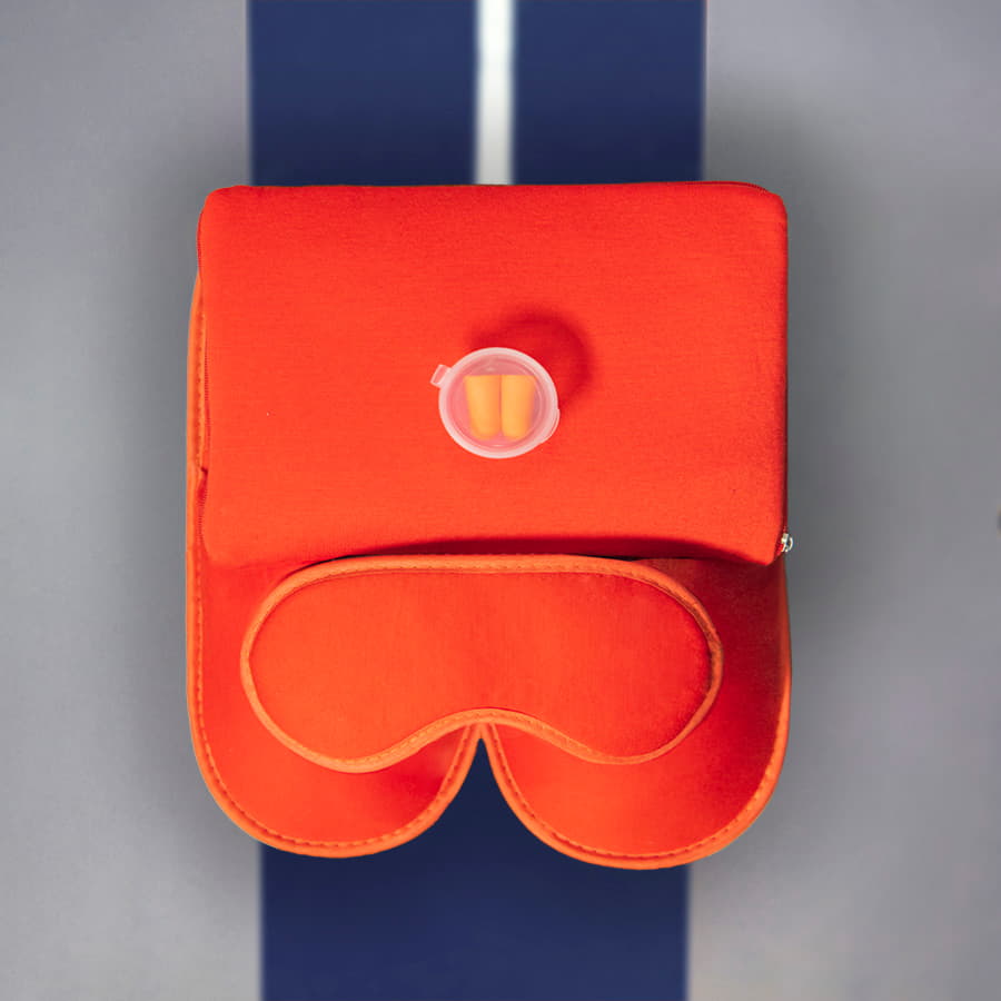 Набор дорожный РЕЛАКС, оранжевый-4