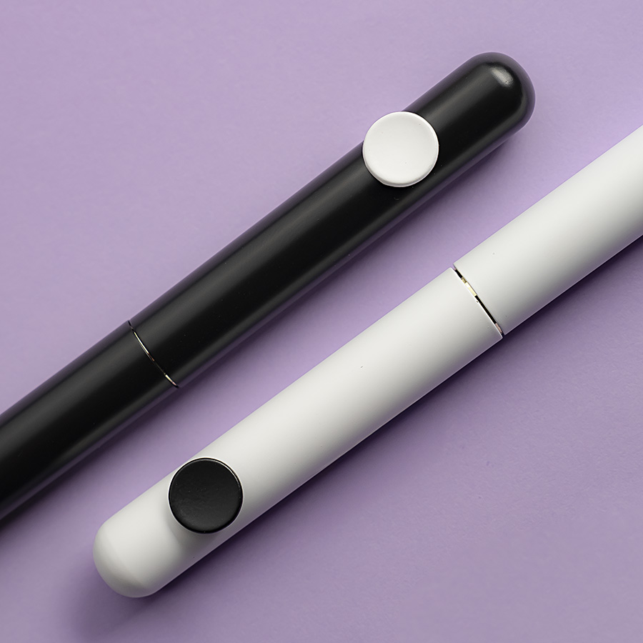 Ручка шариковая POINT, белый, черный-1