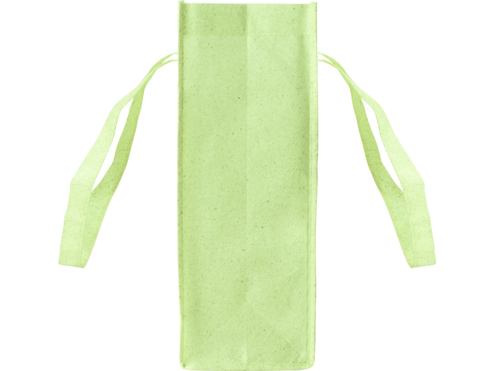 Сумка-шоппер Wheat из переработанного пластика 80gsm, 30.5*33*12.5cm, зеленый-5