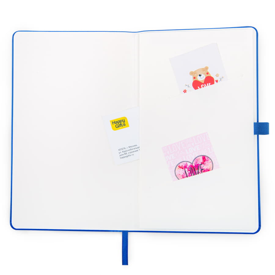 Бизнес-блокнот А5 FLIPPY, формат А5, в линейку, темно-синий-11