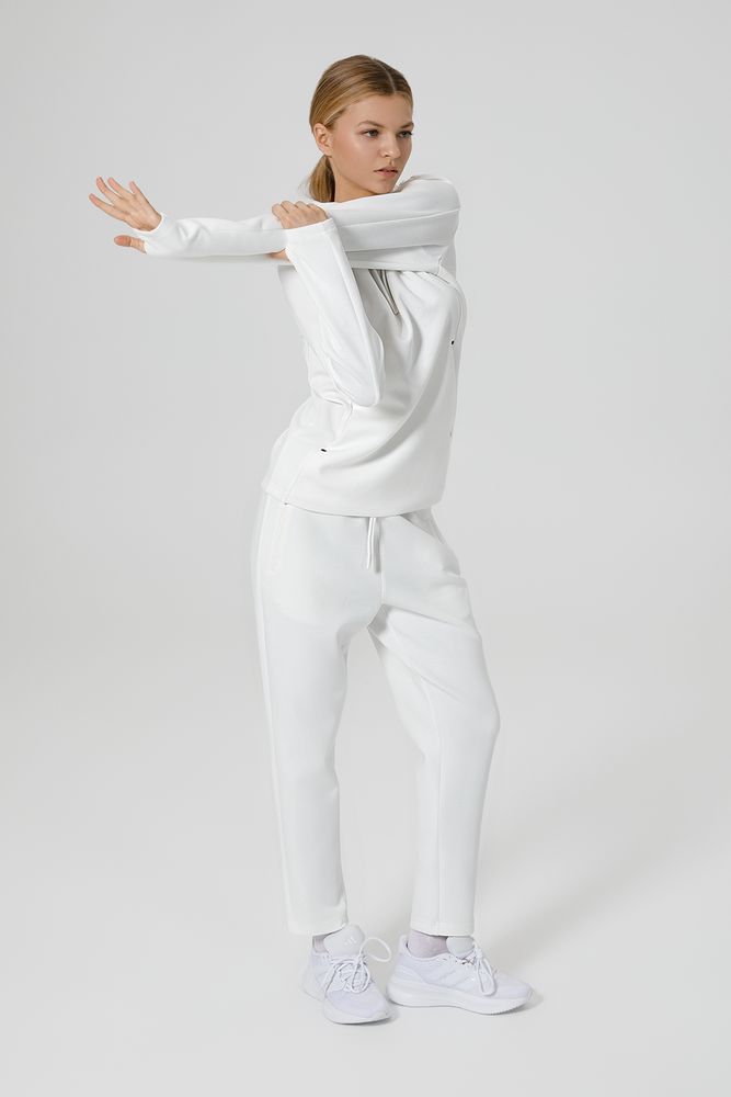 Худи унисекс Begi, молочно-белое-5